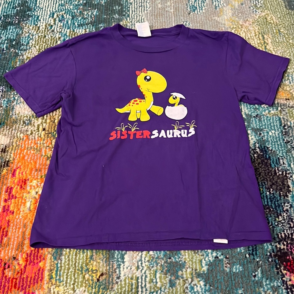 Sistersaurus Dinosaur Shirt